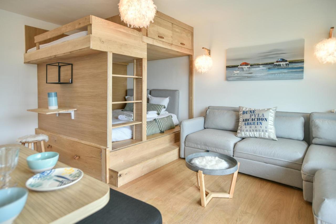 Superbe Studio En 1Ere Ligne En Plein Coeur D'Arcachon Exterior photo